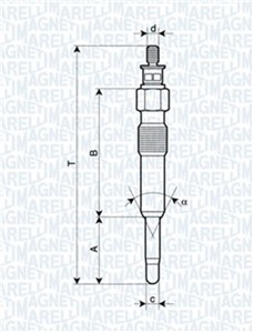 Hehkutulppa, honda,renault,volvo, 30862690, 5962 4L, 77 00 100 586, 77 00 858 208, 8671004893, NCC 1000 50, NNC 1000 50 L