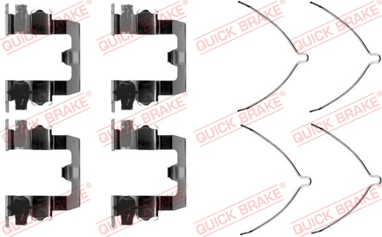 Tarvikesarja, jarrupala QUICK BRAKE 109-1095