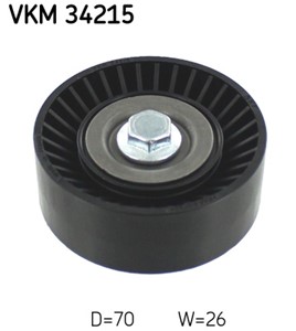 Ohjainrulla, moniurahihna, Keskellä, oikea, Oikea, ala, Oikea, ford,volvo, 1714843, 1754059, 31330914, 9487405, BM5Q-19A216-AC, BM5Q-19A