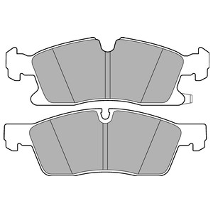 Jarrupalasarja, levyjarru, Etuakseli, jeep grand cherokee iv, grand cherokee van, 68052370AA, 68052370AC