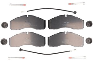 Jarrupalasarja, levyjarru, Etuakseli, iveco,nissan,renault,renault trucks, 5001844748