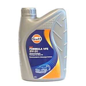Moottoriöljy Gulf Formula Vfe 0W-20-S, Universal