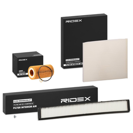 RIDEX Suodatinsarja BMW 4055F0233