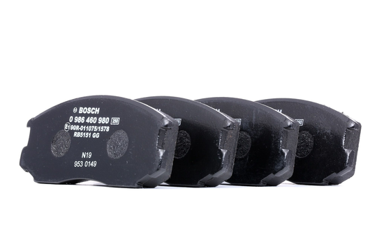 BOSCH Jarrupalat TOYOTA,MITSUBISHI,DAIHATSU 0 986 460 980 04465B4010,04465B4030,04465B4040 Jarrupalasarja,Jarrupala, Levyjarru 04465B4041,0449197505