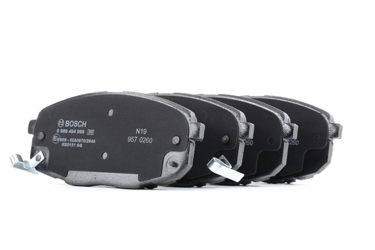 BOSCH Jarrupalat KIA 0 986 494 995 581011HA00,581011HA10,581012SA00 Jarrupalasarja,Jarrupala, Levyjarru 581011HA00