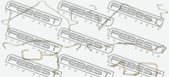 Tarvikesarja, jarrupala FEBEST 0403-K94WF