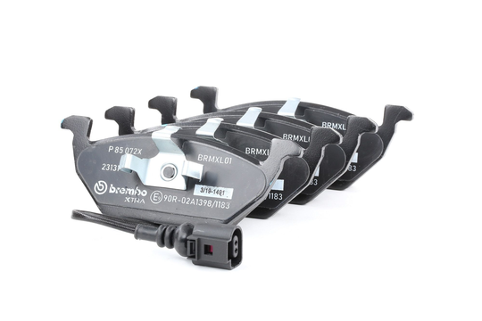 BREMBO Jarrupalat VW,AUDI,SKODA P 85 072X 1J0698151D,1J0698151E,1J0698151F Jarrupalasarja,Jarrupala, Levyjarru 1J0698151G,1K0698151A,1K0698151D