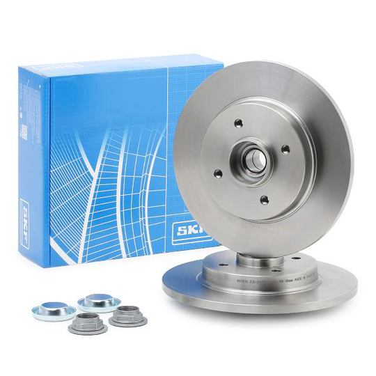 SKF Jarrulevyt PEUGEOT,CITROËN,DS VKBD 1016 424946,424945,424946 Jarrulevy