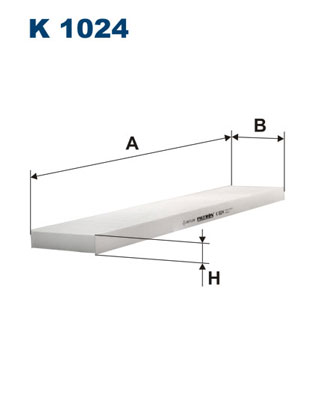 Raitisilmasuodatin FILTRON K 1024