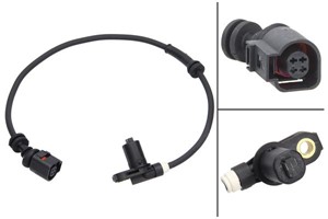Tunnistin, kiertonopeus, etuakseli molemminpuoleinen, Etuakseli, oikea, ford galaxy i, seat alhambra, alhambra van, vw sharan, 1112764,