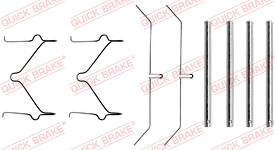 Tarvikesarja, jarrupala QUICK BRAKE 109-1050