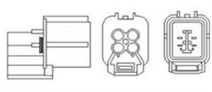 Lambda-sondi, honda accord v, accord vi, accord coupé v, accord hatchback vi, 36531PDEE01, 36531PDEE02