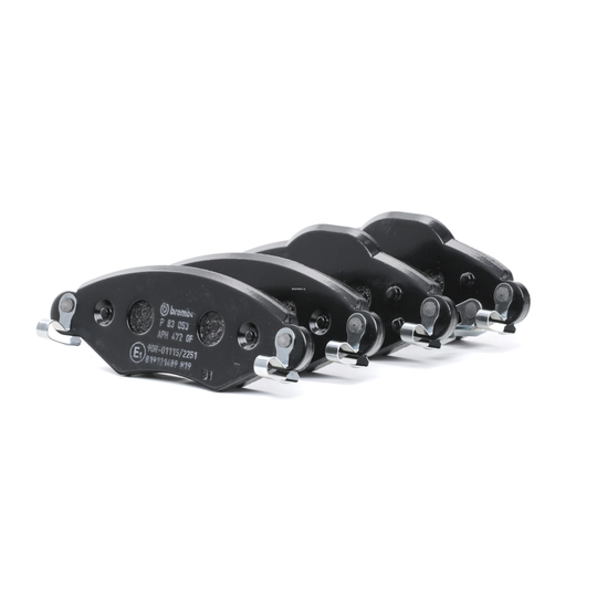 BREMBO Jarrupalat TOYOTA P 83 053 044650D010,044650D040,04465YZZCR Jarrupalasarja,Jarrupala, Levyjarru 04465YZZCRA,04465YZZEM