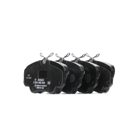 BOSCH Jarrupalat OPEL,VAUXHALL 0 986 460 939 90541293,1605004,1605033 Jarrupalasarja,Jarrupala, Levyjarru 1605782,1605932,90345077,90398116,90541293