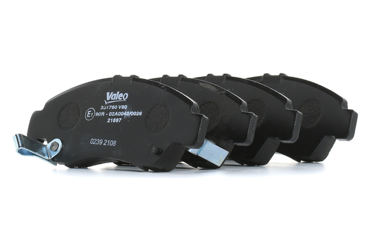 VALEO Jarrupalat HONDA 301760 45022S04505,45022S04E50,45022S04G00 Jarrupalasarja,Jarrupala, Levyjarru 45022S04G01,45022S04G02,45022S04G03,45022S04J02