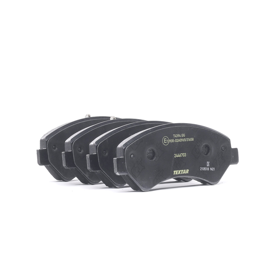 TEXTAR Jarrupalat FIAT,PEUGEOT,CITROËN 2446703 1612433680,425373,425374 Jarrupalasarja,Jarrupala, Levyjarru 425463,425464,71770042,77364015,77364318