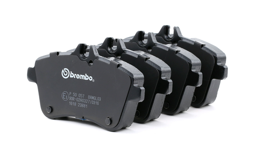 BREMBO Jarrupalat MERCEDES-BENZ P 50 057 1694200120,1694200820,169420082028 Jarrupalasarja,Jarrupala, Levyjarru 1694201220,1694201920,A1694200120
