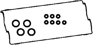 Tiiviste, venttiilikoppa, Ulompi, honda cr-v i, 12341-PR4-A00