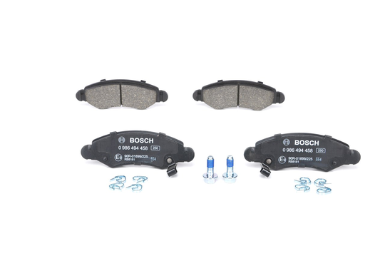 BOSCH Jarrupalat OPEL,SUZUKI,SUBARU 0 986 494 458 1605976,4704578,9194893 Jarrupalasarja,Jarrupala, Levyjarru 9214424,9214835,93173148,1605976,4704578
