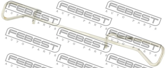 Jousi, jarrupala FEBEST 2303-001
