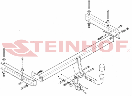Vetokoukku STEINHOF STA-102 Audi A6 Allroad '06-11