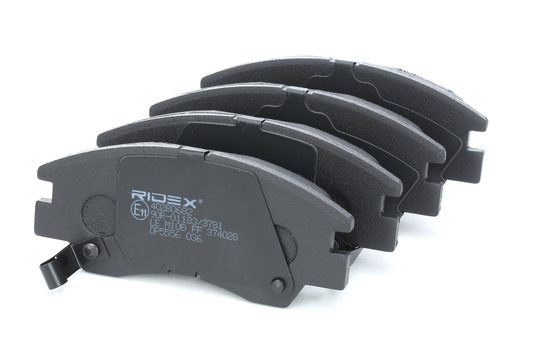 RIDEX Jarrupalat MITSUBISHI 402B0682 MB500812,MB500812,DBP511111 Jarrupalasarja,Jarrupala, Levyjarru MB500813,MB500814,MB500815,MB500816,MB500819