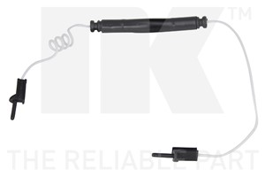 Kulumisenilmaisin, jarrupala, Taka-akseli, mercedes-benz, 669 540 07 17, A669 540 07 17