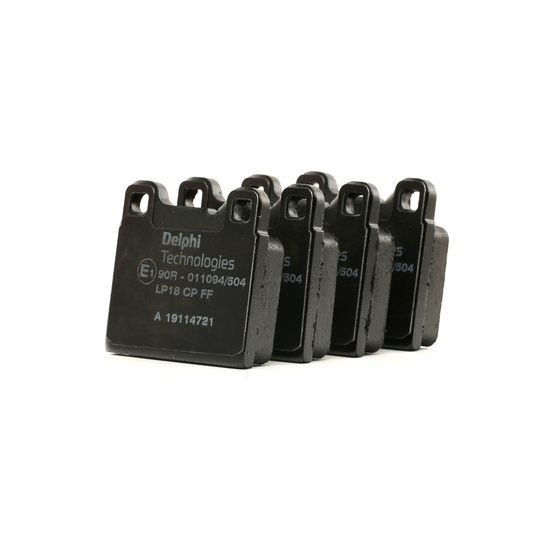 DELPHI Jarrupalat VW,AUDI,MERCEDES-BENZ LP18 105062203901,10506220530025,1051422052 Jarrupalasarja,Jarrupala, Levyjarru 10514220520325,10514220520330