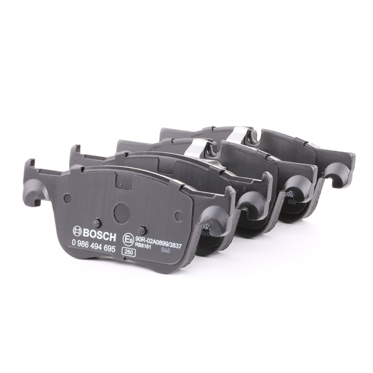 BOSCH Jarrupalat OPEL,PEUGEOT,CITROËN 0 986 494 695 1609898380,1647853080,1609898380 Jarrupalasarja,Jarrupala, Levyjarru 1647853080