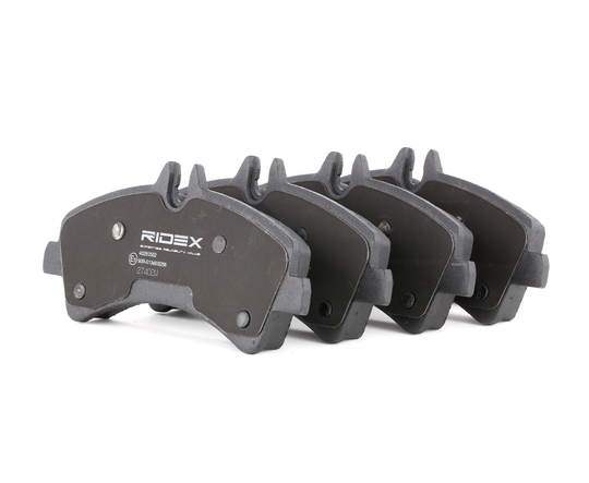 RIDEX Jarrupalat VW,MERCEDES-BENZ 402B0552 04862603AA,04862603AA,0044208120 Jarrupalasarja,Jarrupala, Levyjarru 0054207420,0064202220,0064204520