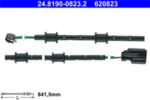 Kulumisenilmaisin, jarrupala, Etuakseli, jaguar xf i, xf sportbrake, C2Z 16061