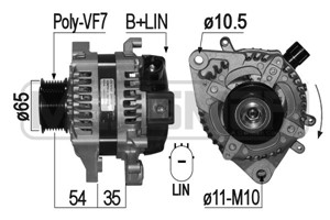 Laturi, honda civic ix, civic halvkombi x, civic sedan x, civic tourer ix, cr-v iv, hr-v, 31100-RSX-G01, CSK28