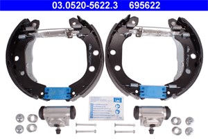 Jarrukenkäsarja, Taka-akseli, nissan kubistar skåp, renault kangoo, kangoo express, 44060-00QAJ, 77 01 205 520