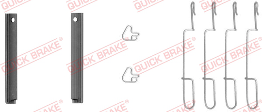 Tarvikesarja, jarrupala QUICK BRAKE 109-1280