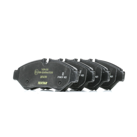 TEXTAR Jarrupalat MERCEDES-BENZ 2074701 9074208101,9074208600,9104203600 Jarrupalasarja,Jarrupala, Levyjarru 9104203700,9104207300,9104235600
