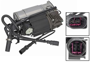 Kompressori, paineilmalaite, Taka-akseli, audi q7, porsche cayenne, vw touareg, 4L0 698 007, 4L0 698 007A, 4L0 698 007B, 4L0 698 007C, 4