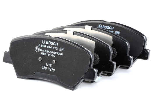 BOSCH Jarrupalat HYUNDAI,KIA 0 986 494 712 58101A6A00,58101A6A01,58101A6A00 Jarrupalasarja,Jarrupala, Levyjarru 58101A6A01