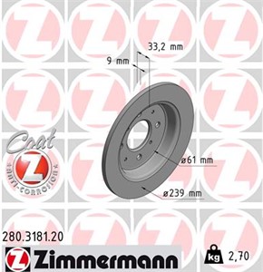 Jarrulevy, Taka-akseli, honda jazz iii, jazz iv, 42510-TF0000, 42510-TG0T00, 42510-TG0T01, 42510-TG5H00, 42510-TG5-H00