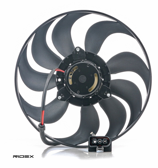 RIDEX Jäähdyttimen Tuuletin VW,SKODA,SEAT 508R0123 1J0959455P Tuuletin, Moottorin Jäähdytys