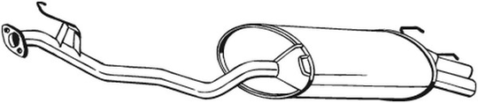 Takaäänenvaimentaja, honda accord iv, accord v, rover 600 i, 18030SM4930, 18030SN7930, 18031SM4506, 18307SM4934, 18307SM4935, 18307SN793
