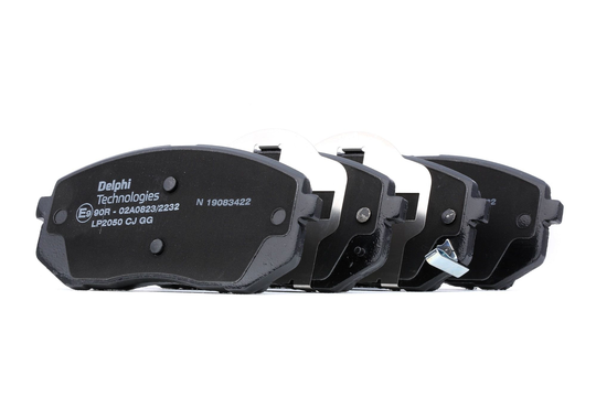 DELPHI Jarrupalat HYUNDAI,KIA LP2050 5810125A70,581012SA50,581012SA51 Jarrupalasarja,Jarrupala, Levyjarru 581012SA70,581012SA75,581012YA00,581012YA50