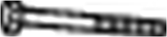 Ruuvi, pakoputkisto BOSAL 258-891