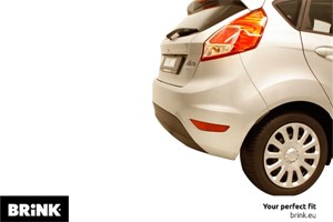 Vetokoukku, irrotettava, ford fiesta vi