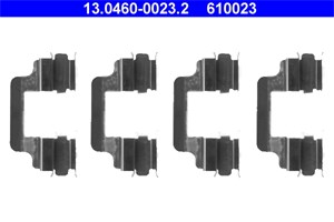 Tarvikesarja, jarrupala, Taka-akseli, audi,vw, 3D0 615 231