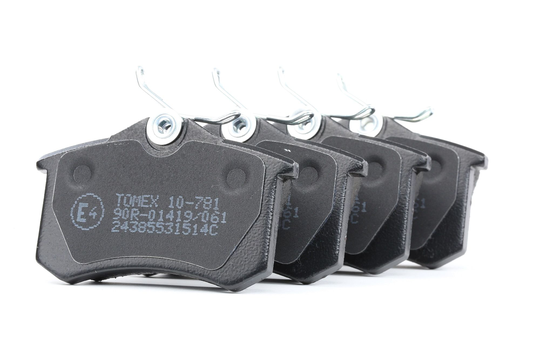 TOMEX brakes Jarrupalat VW,AUDI,FORD TX 10-781 1E0698451,1E0698451B,1E0698451C Jarrupalasarja,Jarrupala, Levyjarru 1E0698451D,1E0698451E,1E0698451G