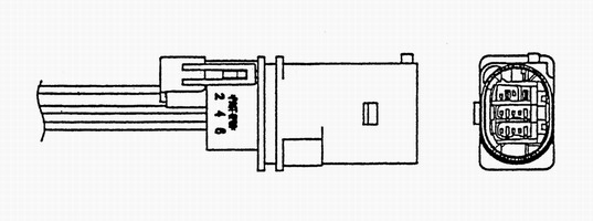 Lambdatunnistin NGK 92043