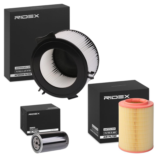 RIDEX Suodatinsarja VW 4055F0252