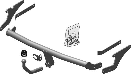 Vetokoukku BRINK 613000 Renault Megane '15-