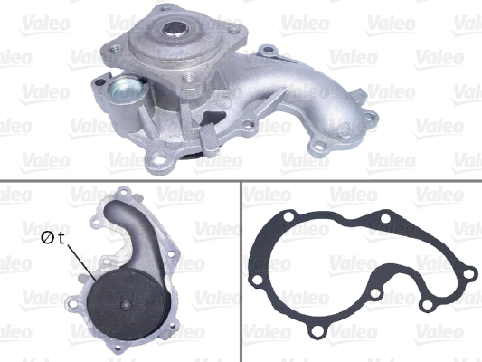 Vesipumppu VALEO 506641