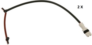 Kulumisenilmaisin, jarrupala, Etuakseli, Oikea, porsche 911, 911 cabriolet, 911 targa, 997 612 678 00